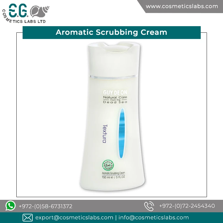 Private Label Manufacturer Best Selling Textura Aromatic Face Care Scrubbing Cream