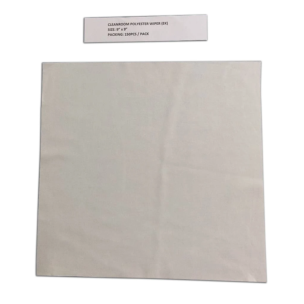 
Disposable Cleaning Wiper ESD Polyester Lint-Free Cloth Towel (12