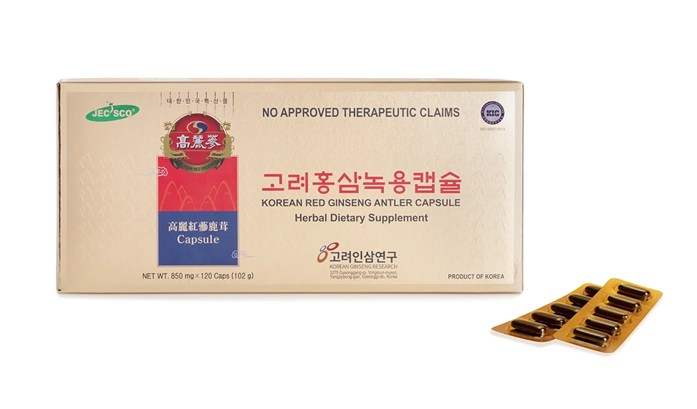 
Korean Red Ginseng Antler Capsule 