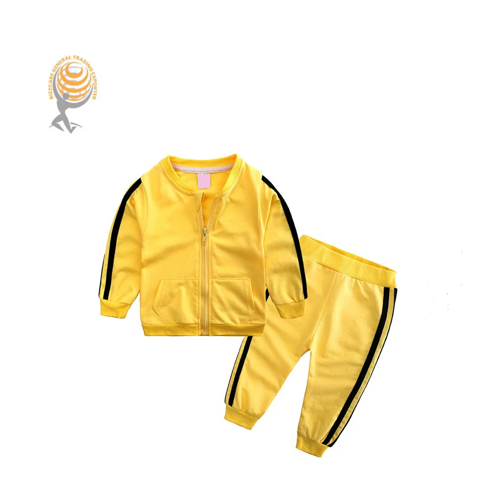 
Wholesale New Style Soft Comfortable Cotton hoodie o-neck plain jogger tracksuits kids Summer Kids Little Boy Suits For Boys 