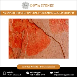 Top Selling Polished Raja Red Natural Slate Stone at Wholesale Price from India