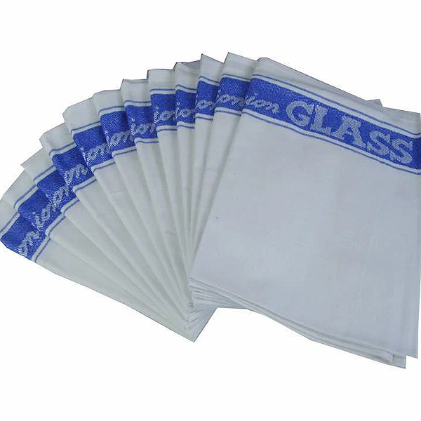 LINEN UNION (WOVEN) GLASS CLOTH 50 x 75 CM  90 g  FOR KITCHEN USE (TEA TOWEL)