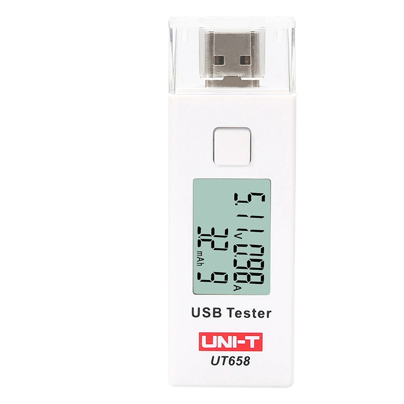 UNI-T UT658 тестер USB зарядными устройствами и портативный источник питания заводом jinghao electronics серии могут быть выходное напряжение, ток переменного тока и мощности.