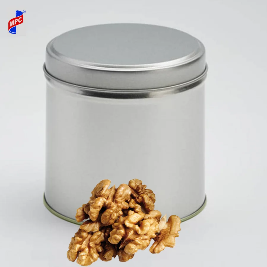 Candle Tin Tea Coffee Matcha Powder Cans Packaging Containers Round Metal Cookie Candy Cake Industrial Food Origin Type Place