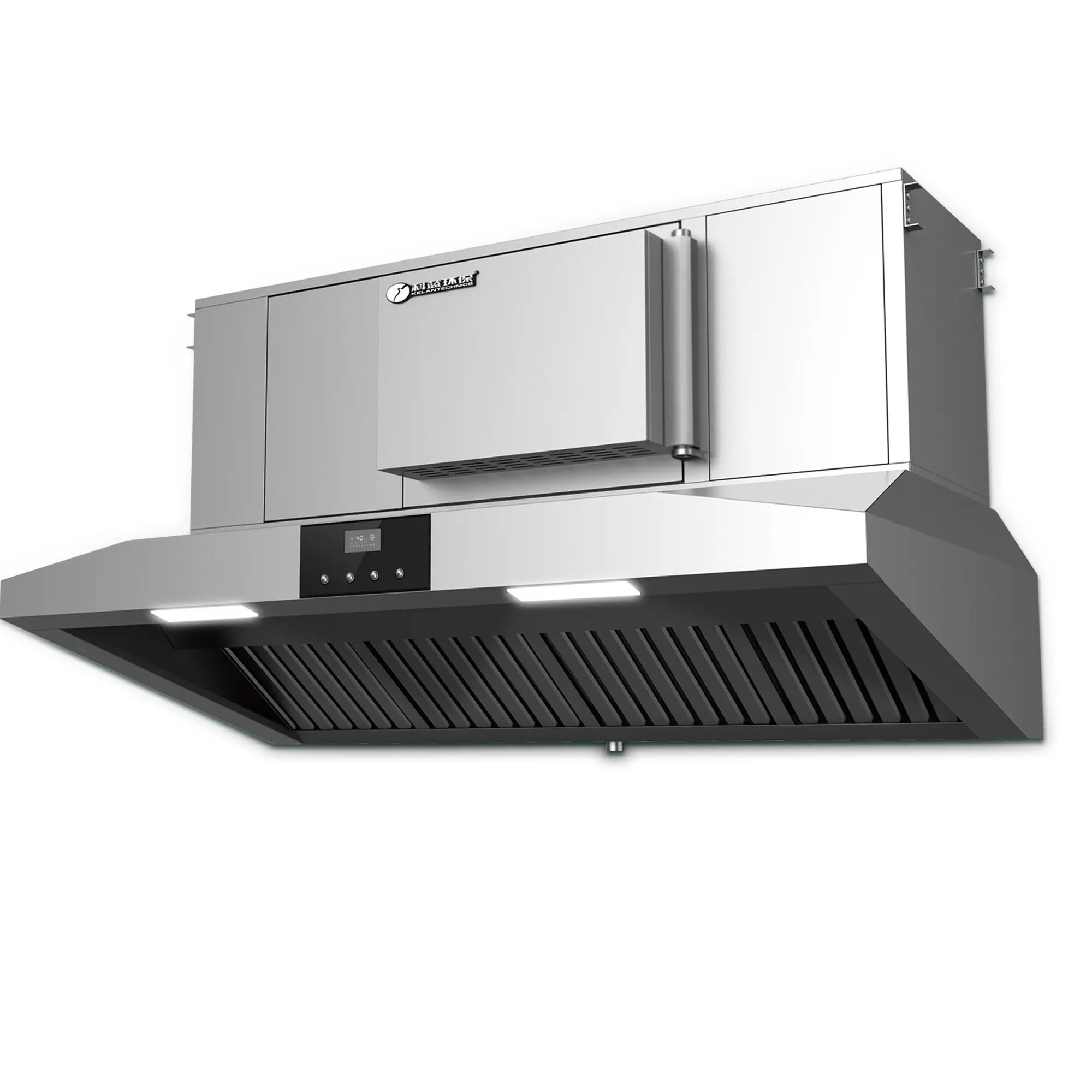 Hybrid Hood 98% Maximun Filtration Efficiency Kitchen Oil