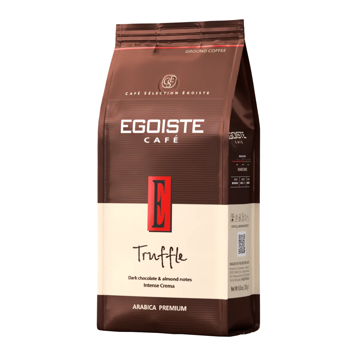 Arabica roasted espresso coffee from Brazilian fine cup high score coffee beans  250 g pack with valve