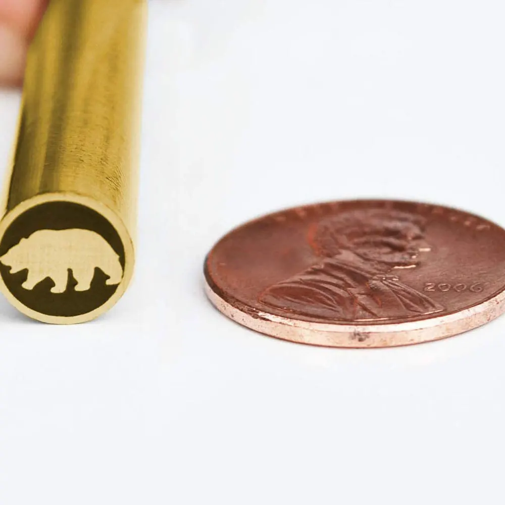 Custom Style High Quality Mosaic Pin Brass Tube Long Knife Handle Making Purpose Handmade Mosaic Pins For Knife Handles