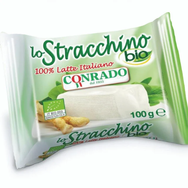 
Casa radicci best italian quality organic stracchino cheese 100 gr soft and creamy fresh cheese organic farming creamy cheese 