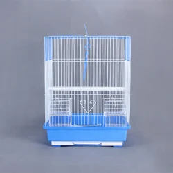 Factory Direct Wholesale Portable Large  Parrot Bird Cage Breeding Ornamental Stainless Steel Metal Chinchilla Parrot Bird Cage
