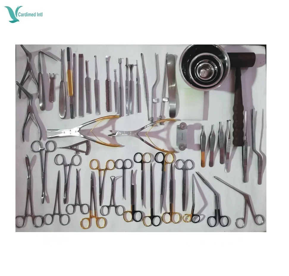 Rhinoplasty Instruments Set / / ENT / Nose Job /micro Instrument Ce PK Manual 2 Years German Stainless Steel,steel Class II