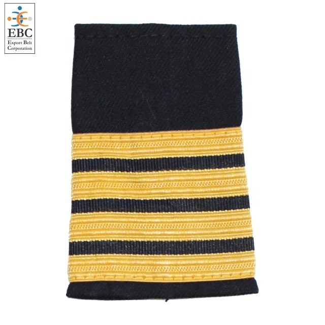 5 Silk Bar Pilot Epaulette Sliders Traditional Aviators Epaulettes Pro Pilots Uniform Epaulets Fashion Shoulder Badges Patch