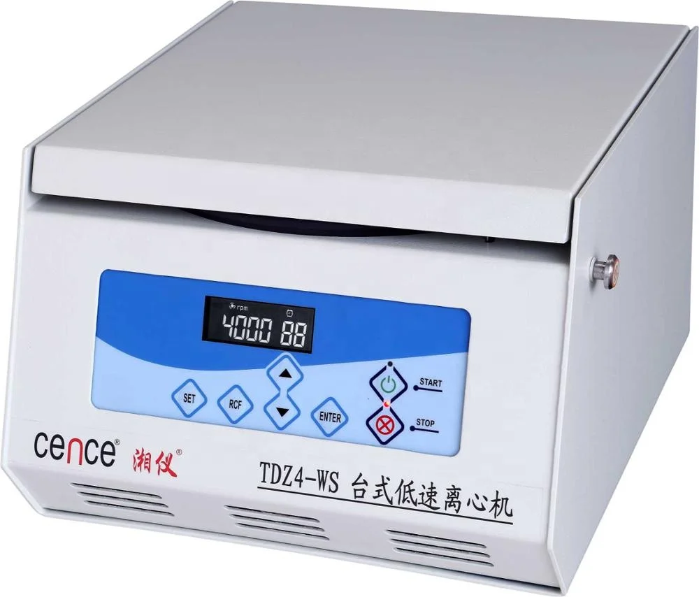 High Capacity and High Quality TDZ4-WS Low Speed Desktop Centrifuge with 4x50ml angle rotor Brushless Motor