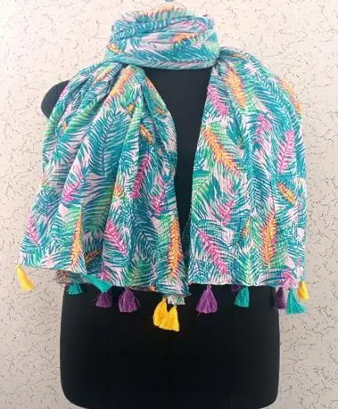 High Quality Premium Soft Rayon Scarf Women Stretchy Wholesale New Arrival Scarves