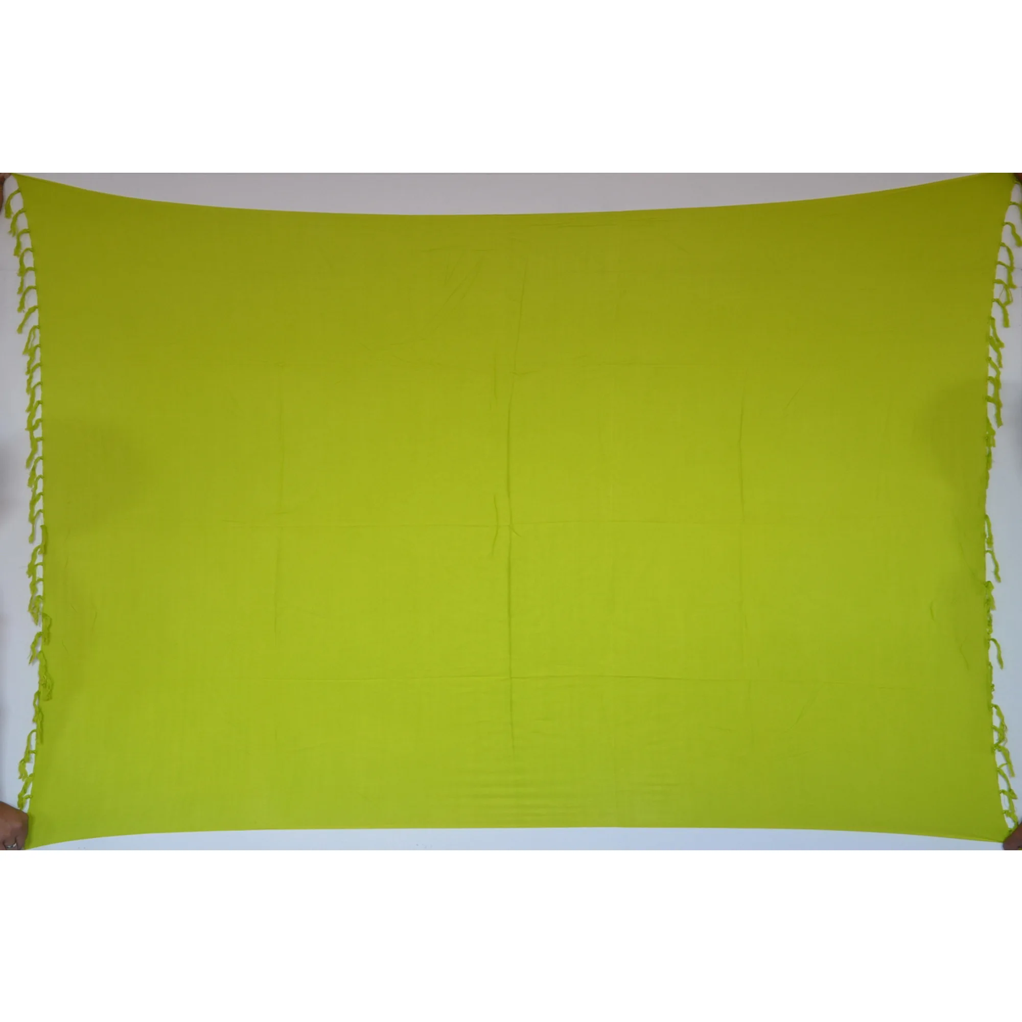 Hawaiian Sarong Pareo Plain Color 100% Rayon Wholesale Custom Bali Manufacturer Beachwear Cover Up PL001-005R2