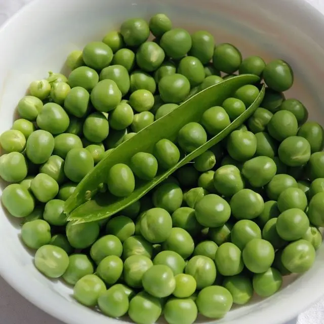 FRESH CANNED GREEN PEAS