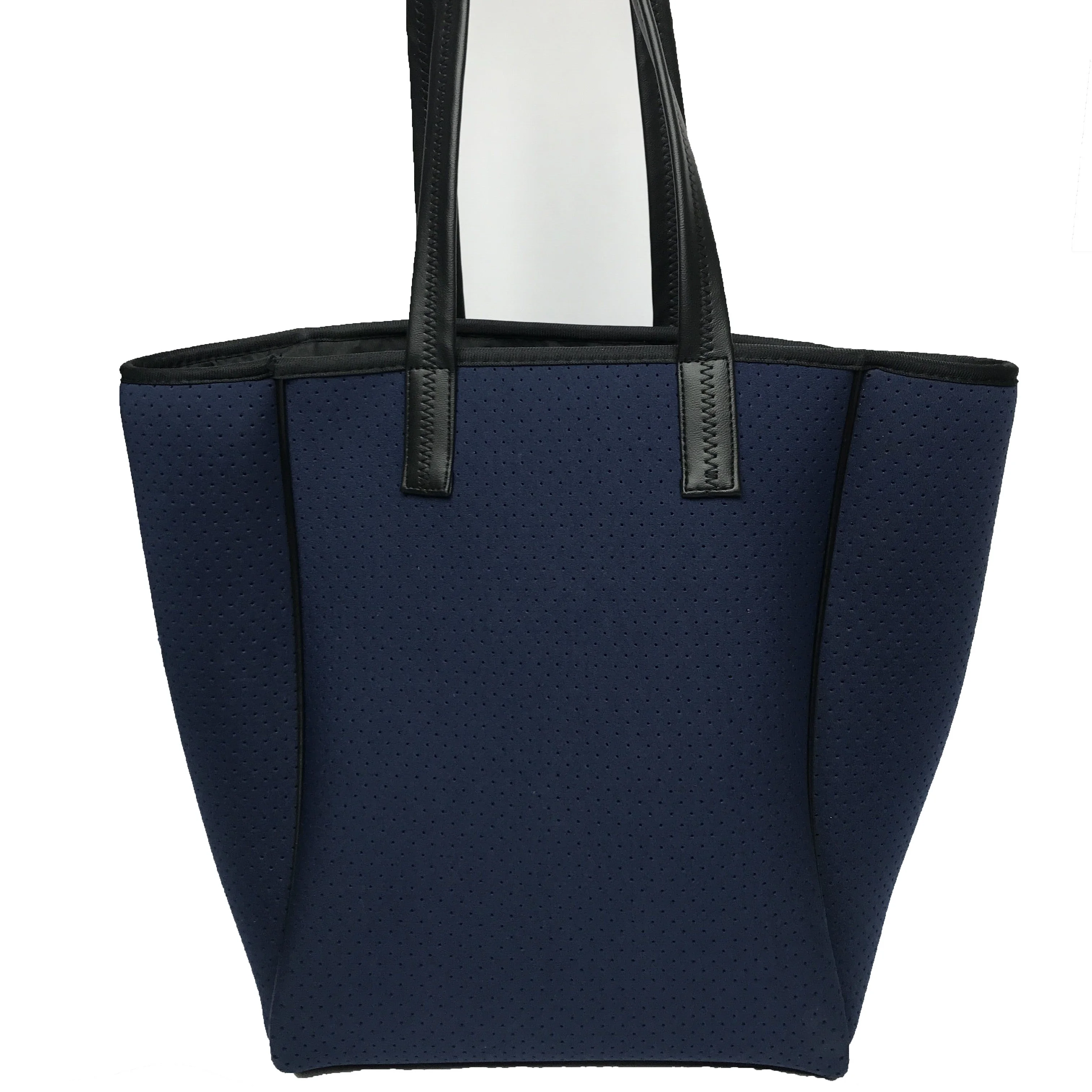 2022 New Custom Women Summer Neoprene Tote Beach Bag With Cotton Rope