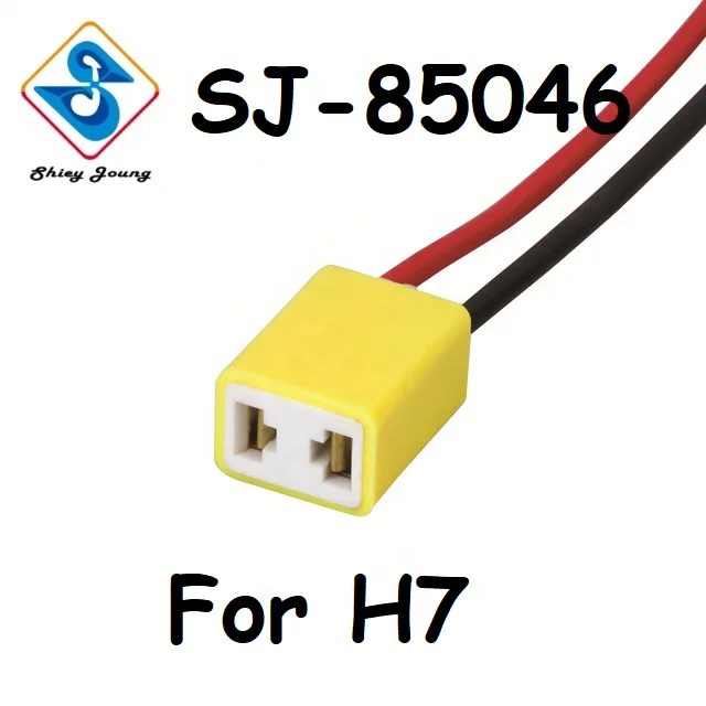 High Temperture Resist H4 Headlight Wire Harness 3 Pin Auto Connector Female UREA Headlamp connector