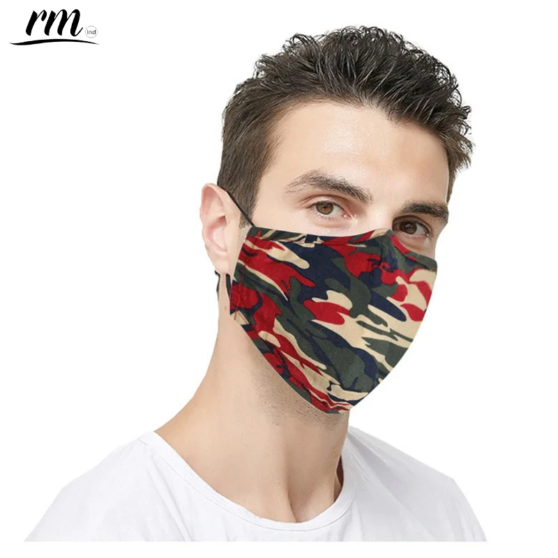 Сублимационная оптовая продажа индивидуальный дизайн новый дышащий Полнолицевой чехол однотонный производитель чехлов для лица