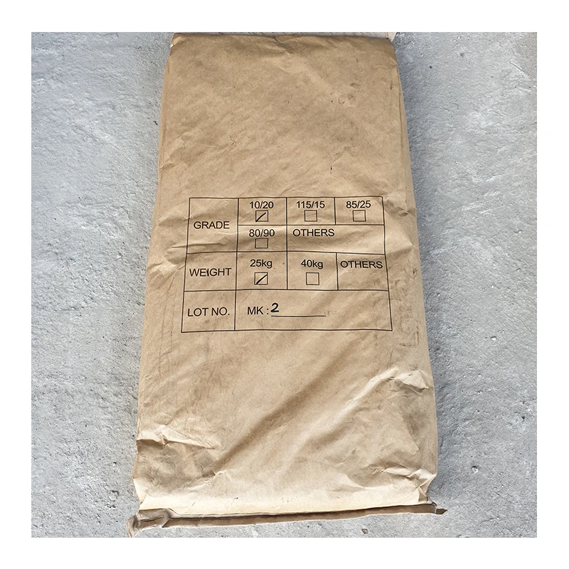 High Quality Factory Price Blown Grade Bitumen 10/20 (25kg) Benefits with Chemically Stable and Anti-corrosive