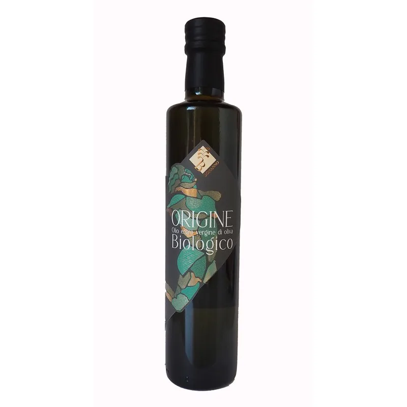 Made in Italy best quality EVO ORIGIN olive oil  500 cl Medium intensity and barely noticeable bitter note
