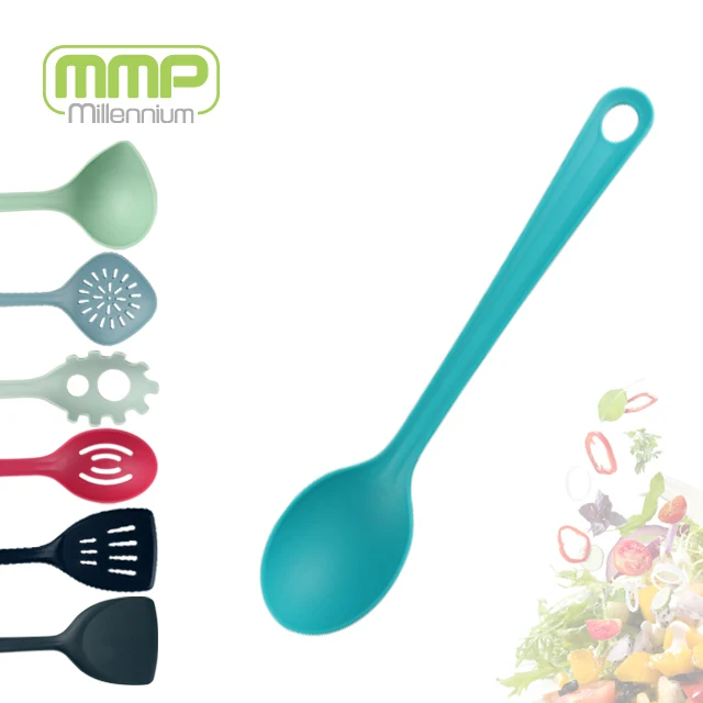 Простая нейлоновая твердая ложка mmp, рекомендую кухонные инструменты и гаджеты, перерабатываемые материалы, аксессуары, дисплей для amazon