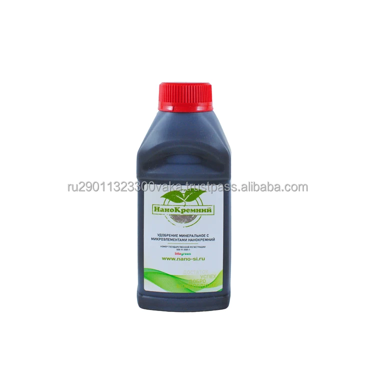 Минеральное удобрение с микроэлементами, нанокремний, 750 мл способствует пышному и долгим цветению, жидкое удобрение