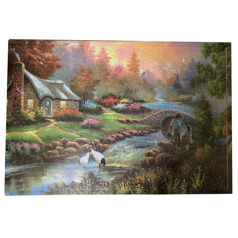 1000  piece puzzle kids wooden puzzles jigsaw puzzle  educational toys