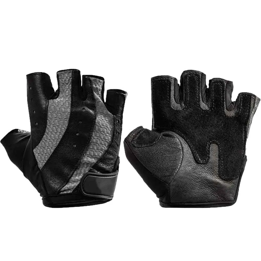 
Custom Mens Weight Lifting Gloves Leather Grip Gym Workout Crossfit Bodybuilding Fitness Gloves 