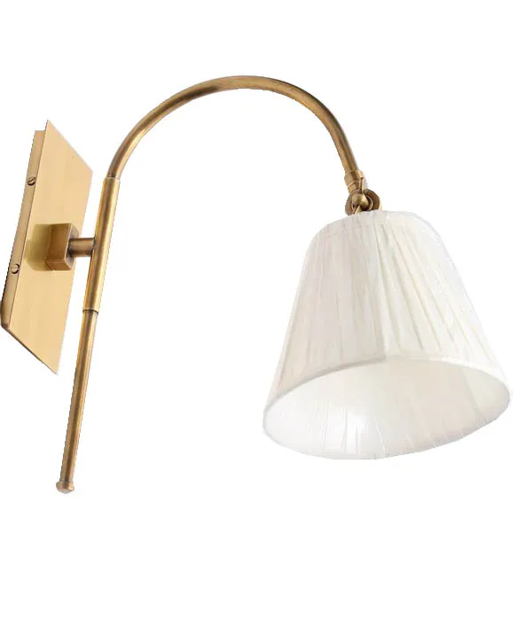 Металлическая дизайнерская настенная лампа