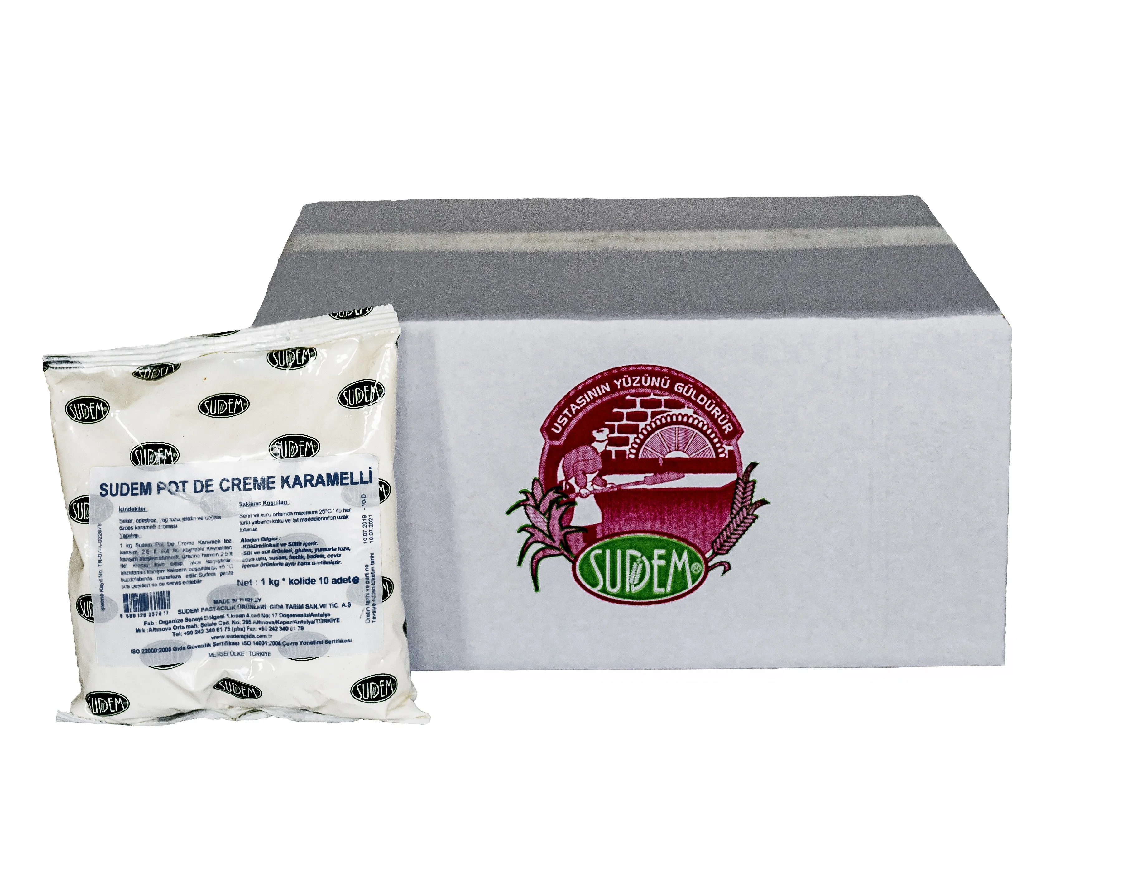 Десерт из карамели, мгновенный смешивающий порошок для текстуры