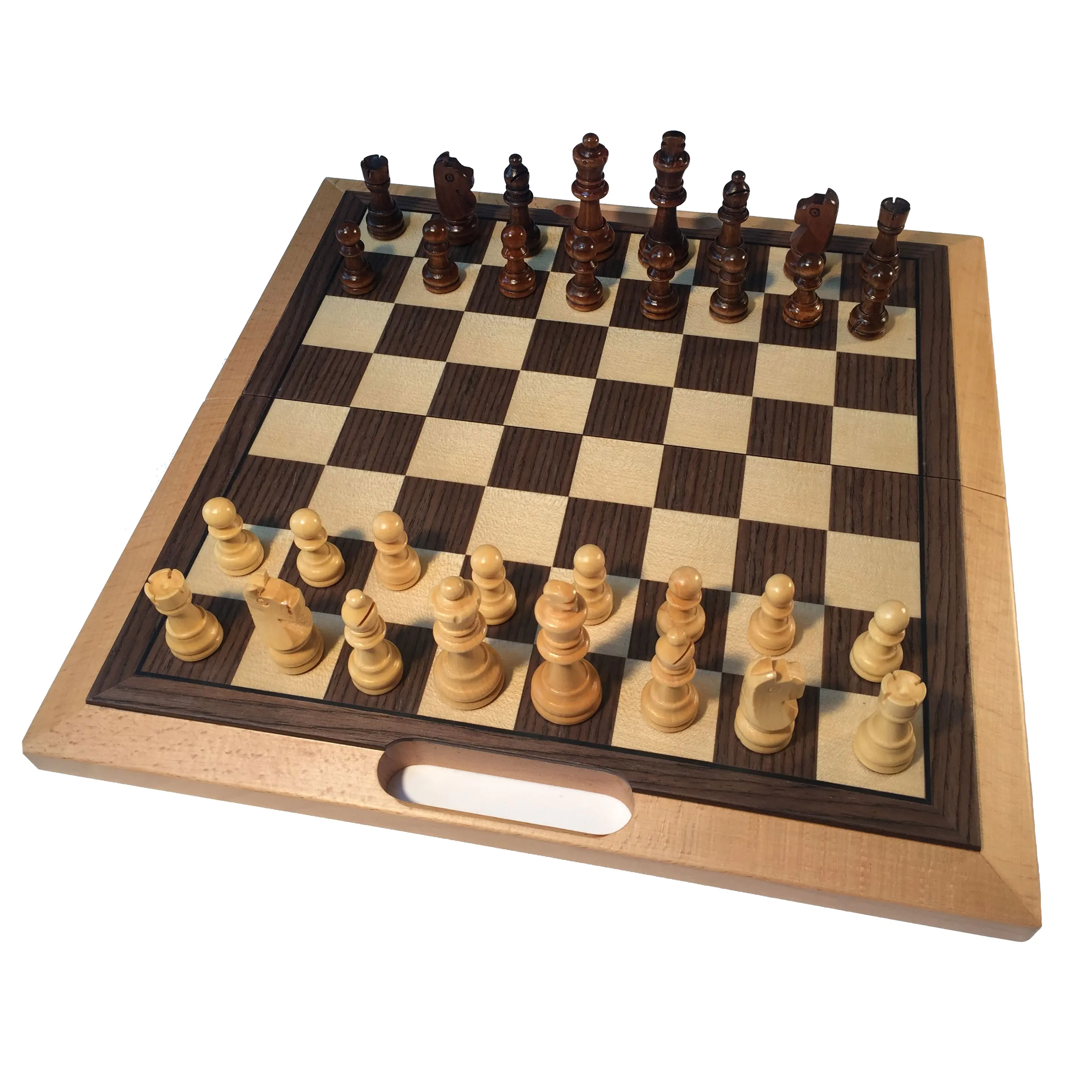Attractive Steam Beech Chess Board Handcrafted Best Quality Wooden Chess Board With Pieces Laminated Chess Game Board
