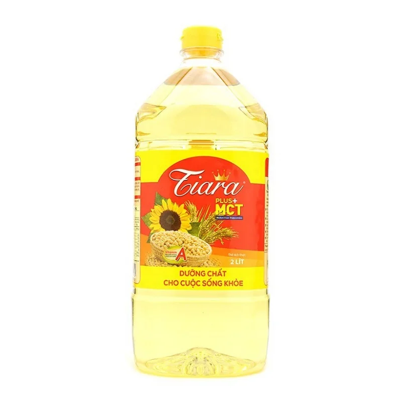 High quality Tiara 2L sunflower oil at wholesale price cooking oil