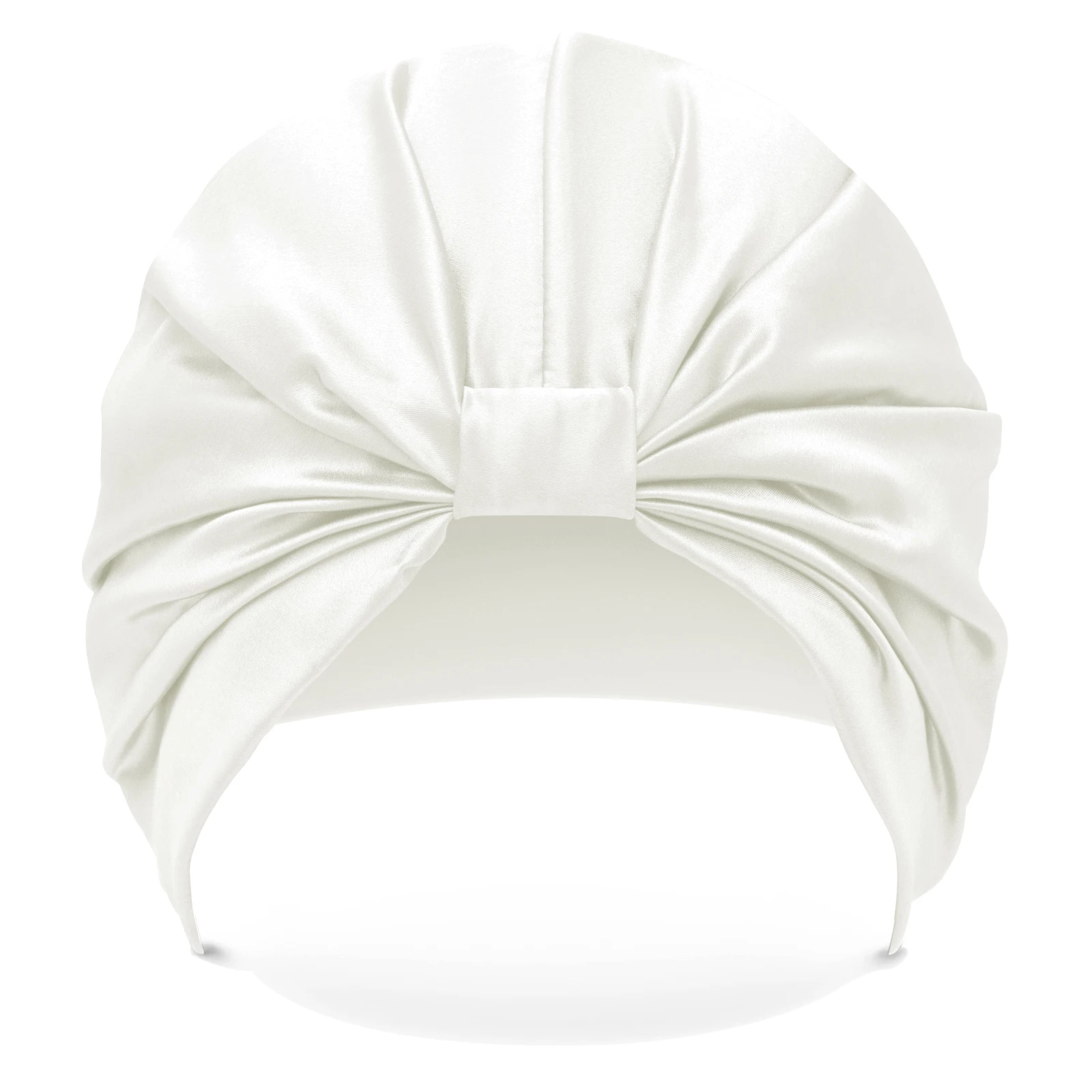 Customizable Size Colour and Thickness 6A Grade Pure Silk Sleep Hat 22momme Double Layers Silk Cap