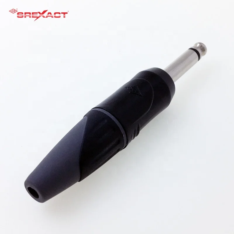 Professional audio 6.35mm TS connector cable 6.35mm