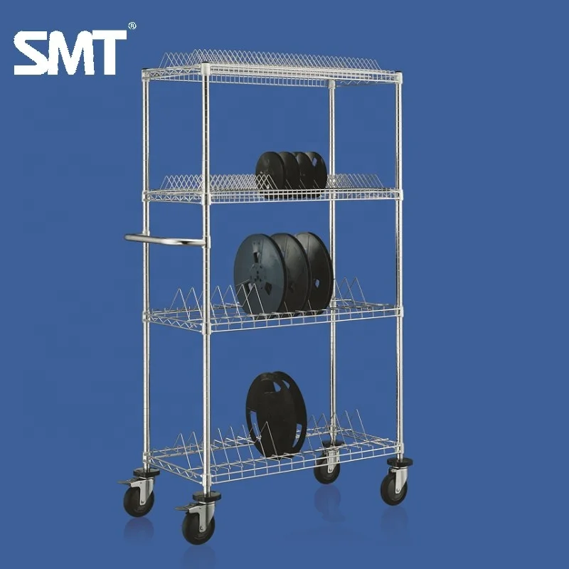 
Stainless steel ESD SMT Shelf for factory metal reel shelving 
