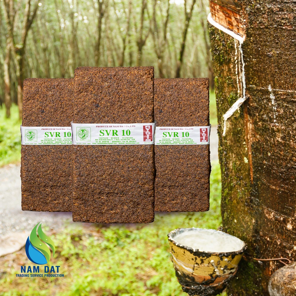 Hot Selling Compression Set Durable Flexible Natural Material Rubber SVR 10 (TSR 10) With Brown Color