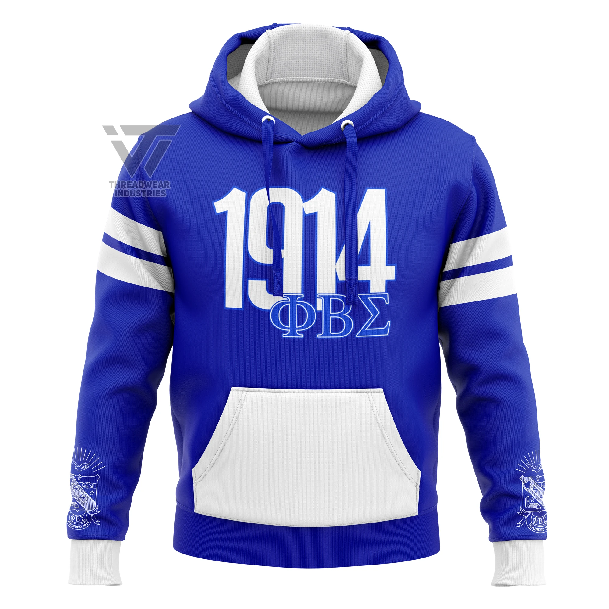 Персонализированный греческий пуловер с капюшоном для детей