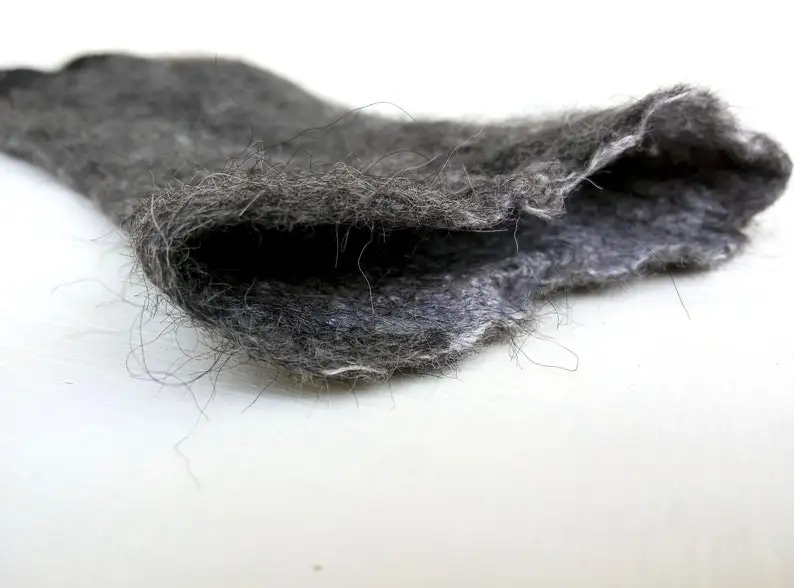 Перчатки из шерсти серые Валяные Варежки с пальцами влажные варежки гетры для рук мериноса черные аксессуары Подарки и оценки