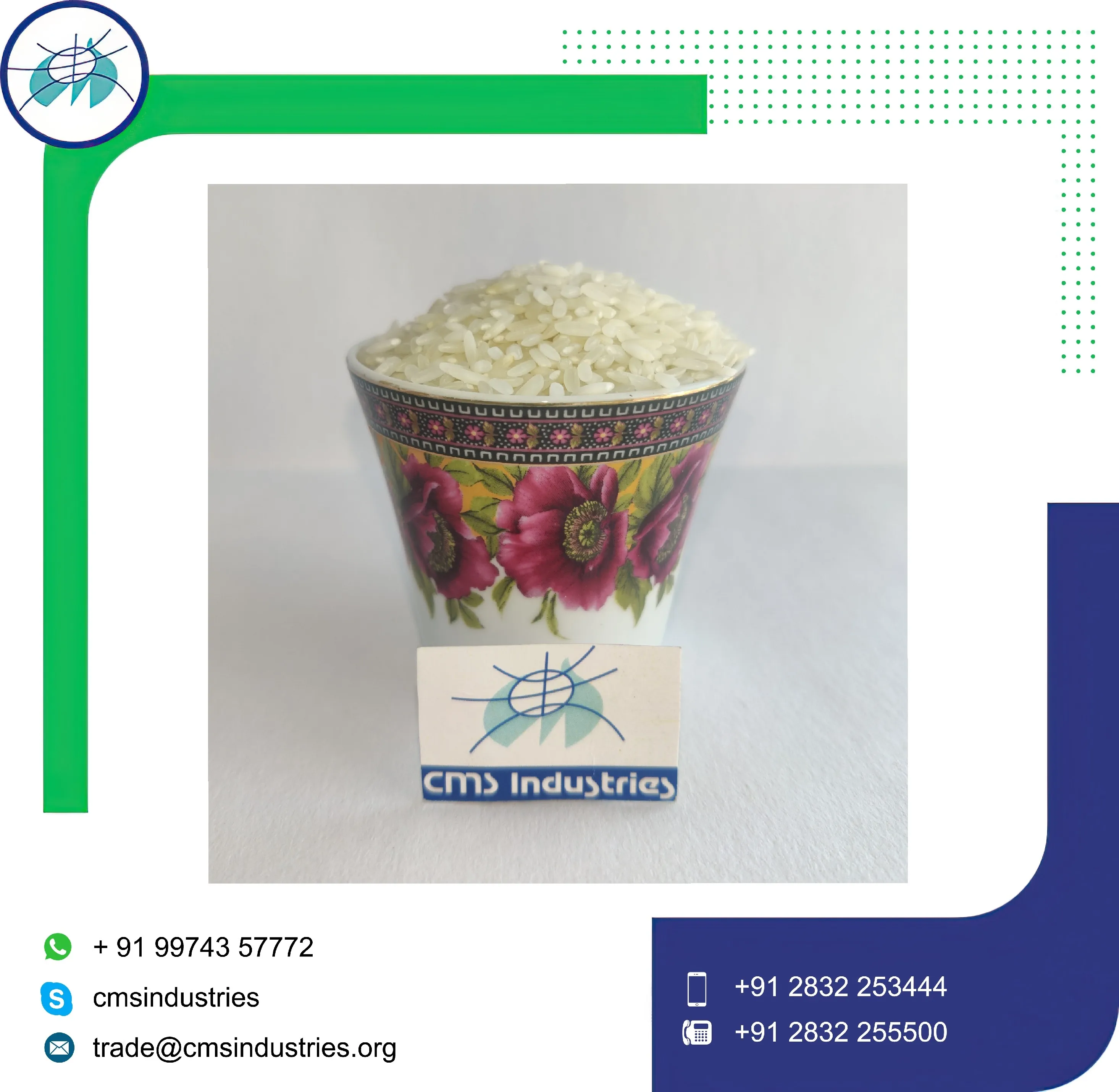 Неповрежденная Паровая Сона Masoori (5%)