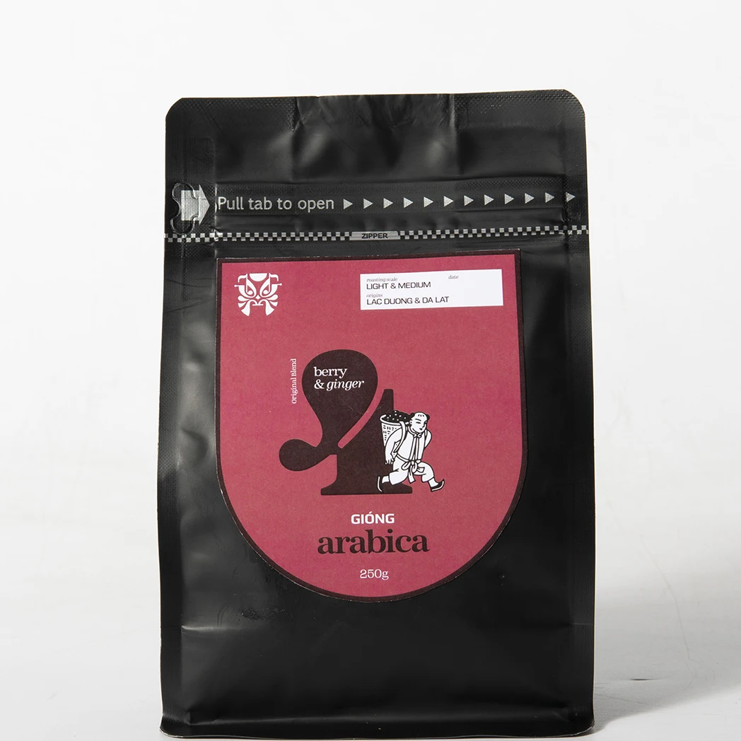 Giong Arabica 4-согревающий кофе вьетнамский лучшее качество конкурентоспособная цена 100% Арабика жареные кофейные зерна