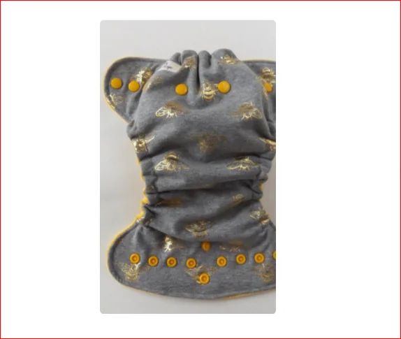 Reusable Diapers 100% Organic Cotton Baby Cloth Diaper Manufacturer ecological cloth diapers for baby reusable