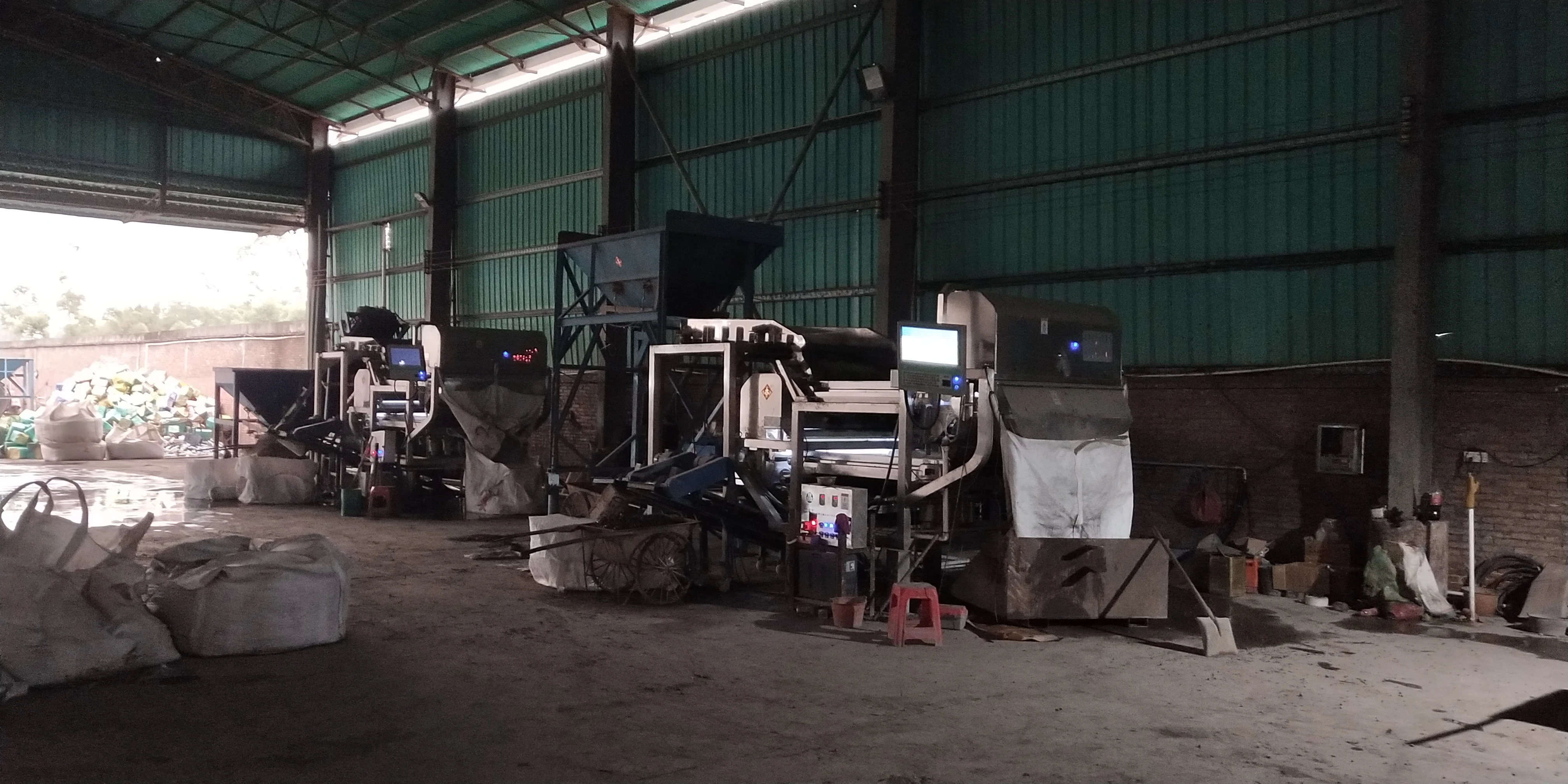 Optical Separating Machine With CCD Camera Sorting Copper/Brass/Aluminum