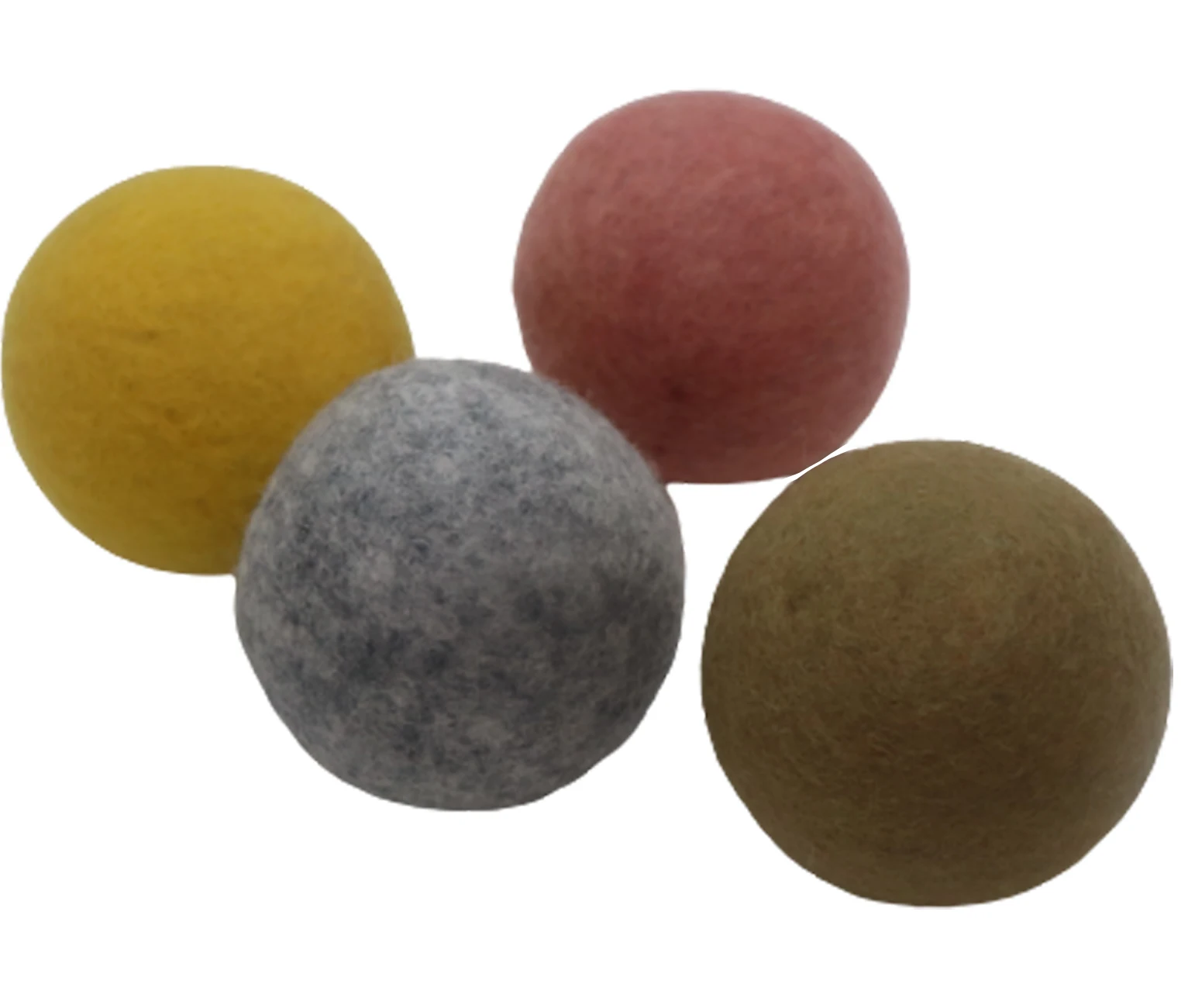 Eco-Friendly Nepal Made  Wool Dryer Balls 4*pack with zero waste packaging