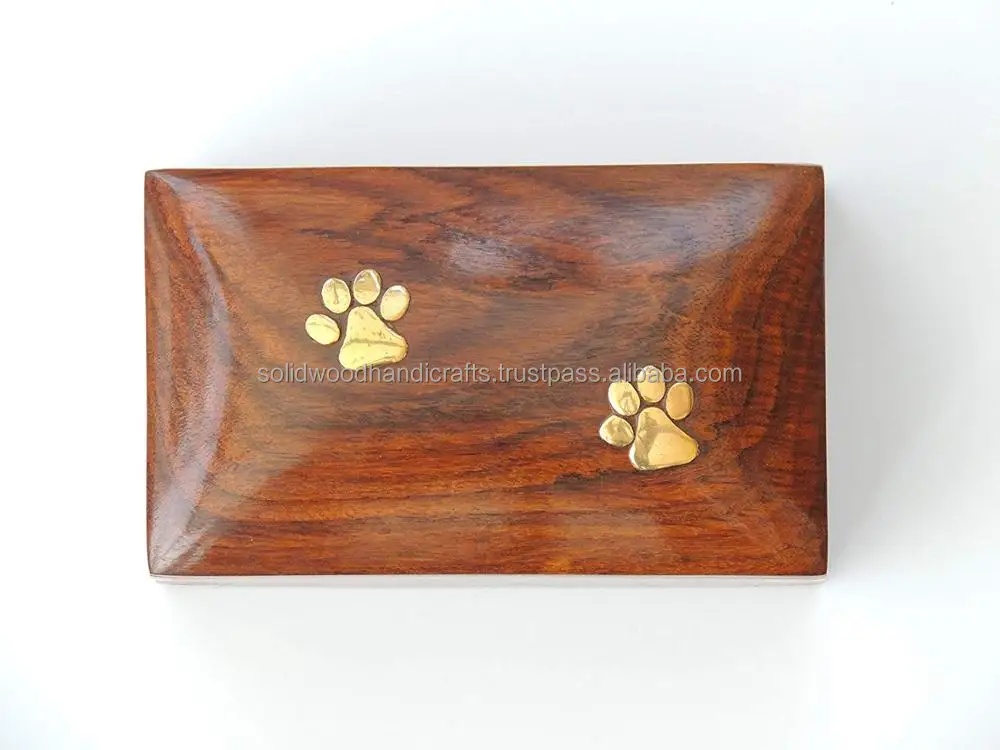 WOODEN HAND CARVED PET CREMATION URNS ITEM HUMAN CREMATION URNS