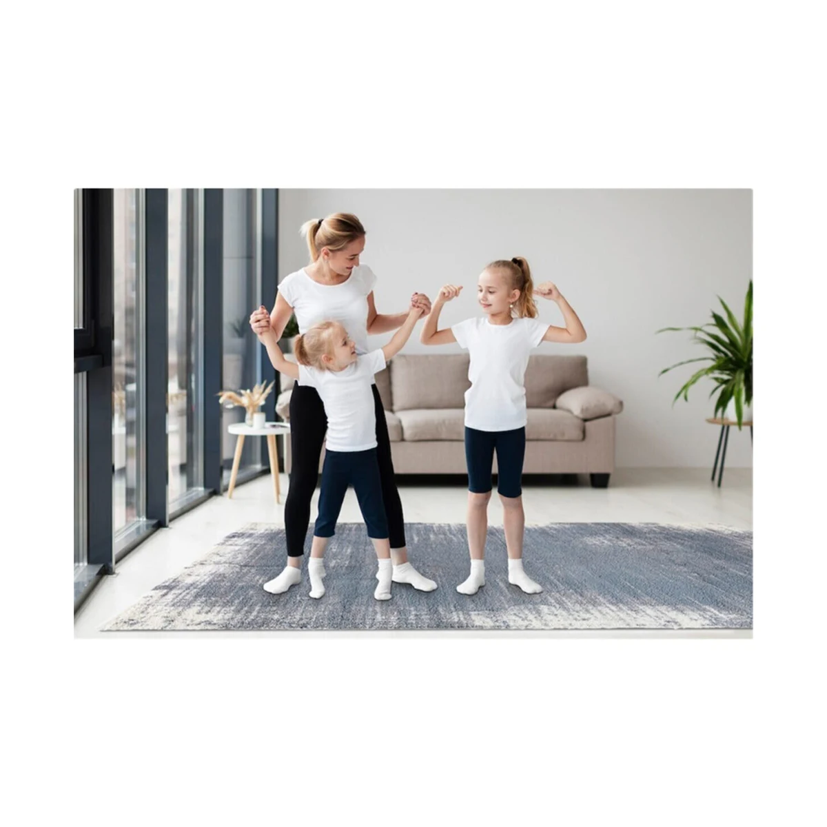 Turkish Carpet Area Rugs Contract Manufacturing OEM service Washable Non-Slip Cushioned Onix Rug for Nursery Room