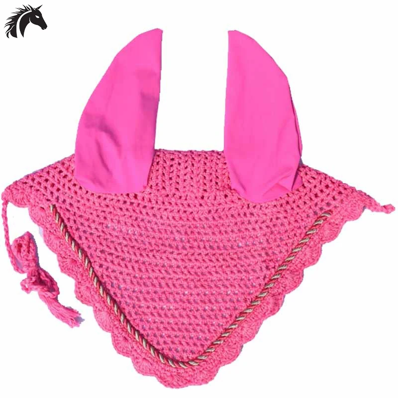 Latest Design Good Quality Horse Ear Bonnet Net Available In New Design & Any Color 2024