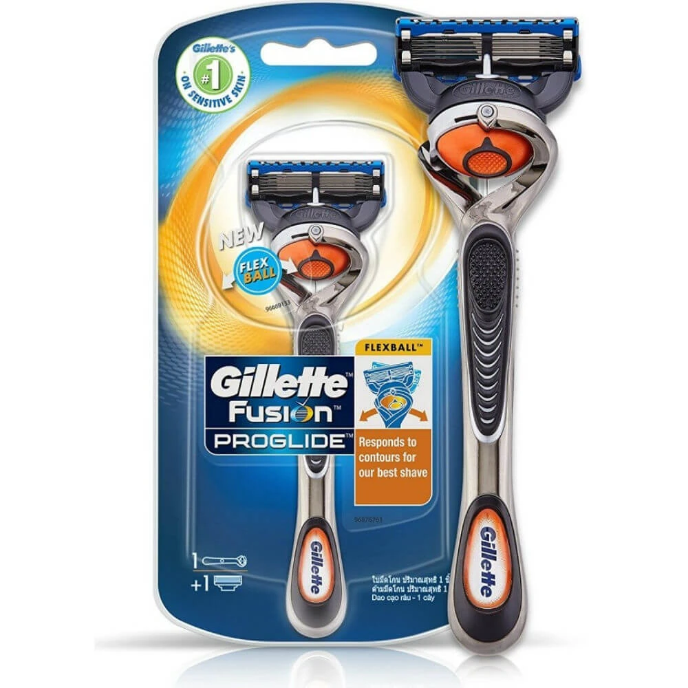 
 Бритвенные лезвия Gillette Fusion для мужчин  