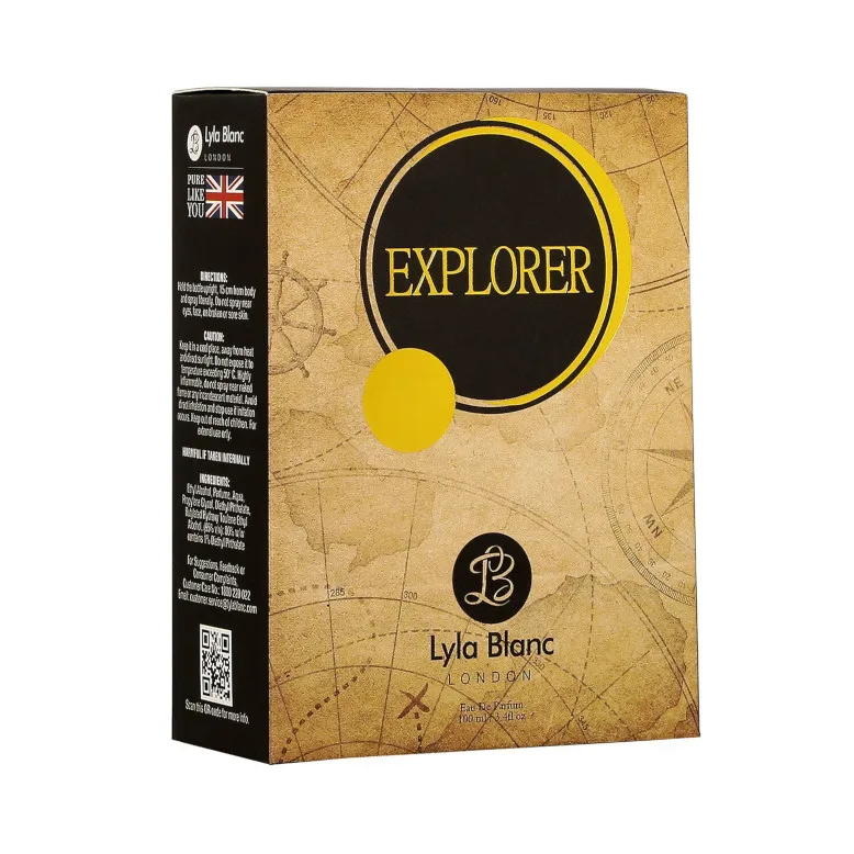 Lyla Blanc EDP EXPLORER 100ml Original Perfume for Men