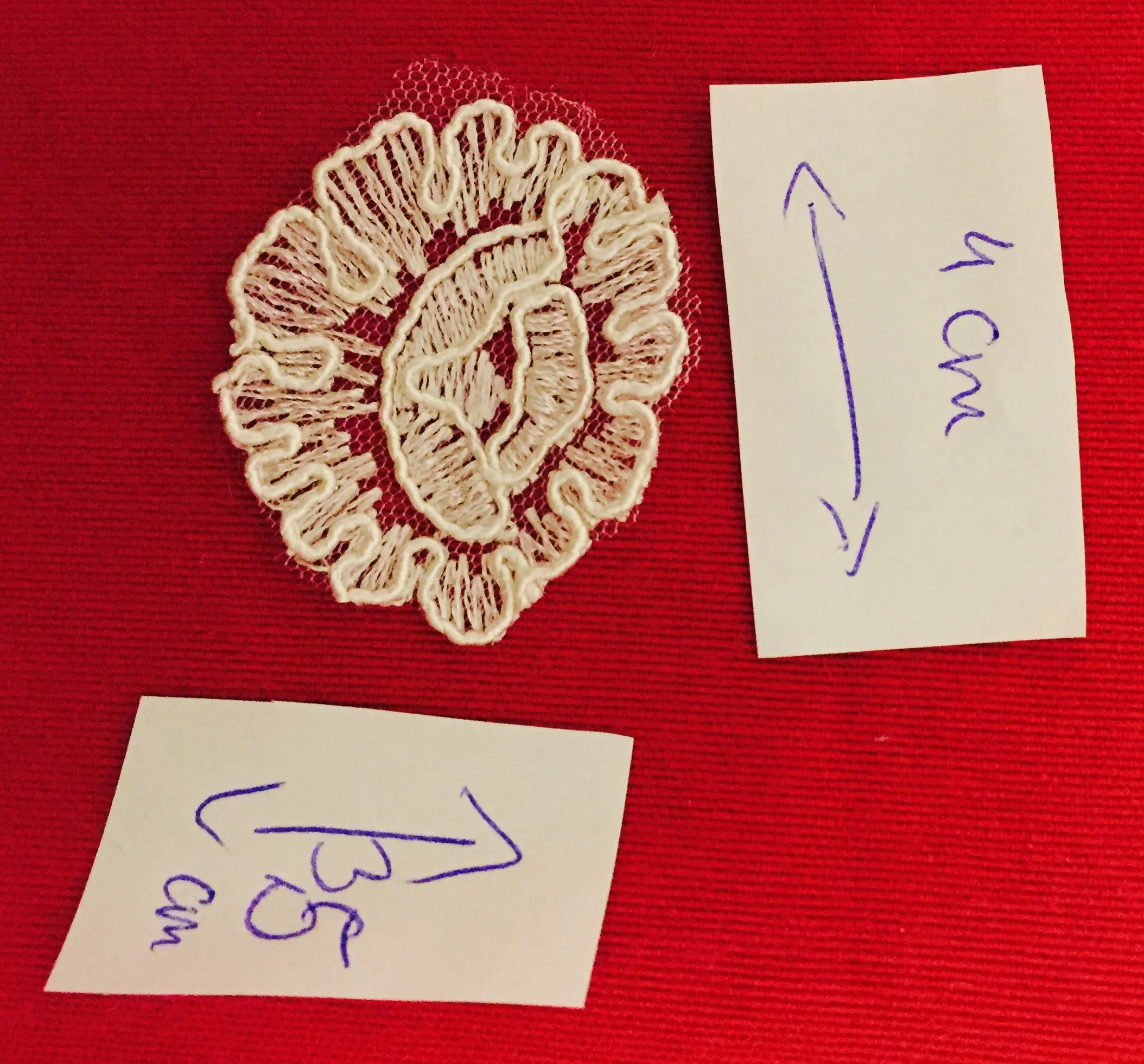 
New 100% Pure Cotton Collar Lace Fabric Best quality Neck Embroidery Design 