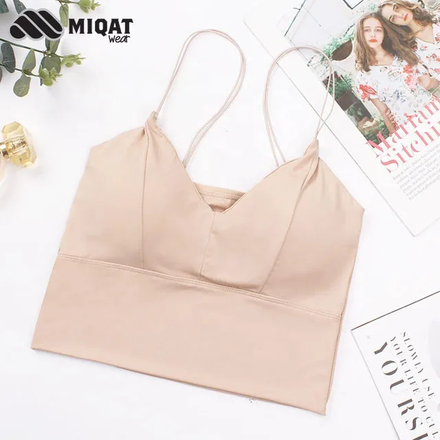 OEM Custom  Fitness Yoga Bra Women Camisole Bra wholesale prices